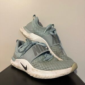 Nike Teal and Gray Running Shoes Women’s Size 9